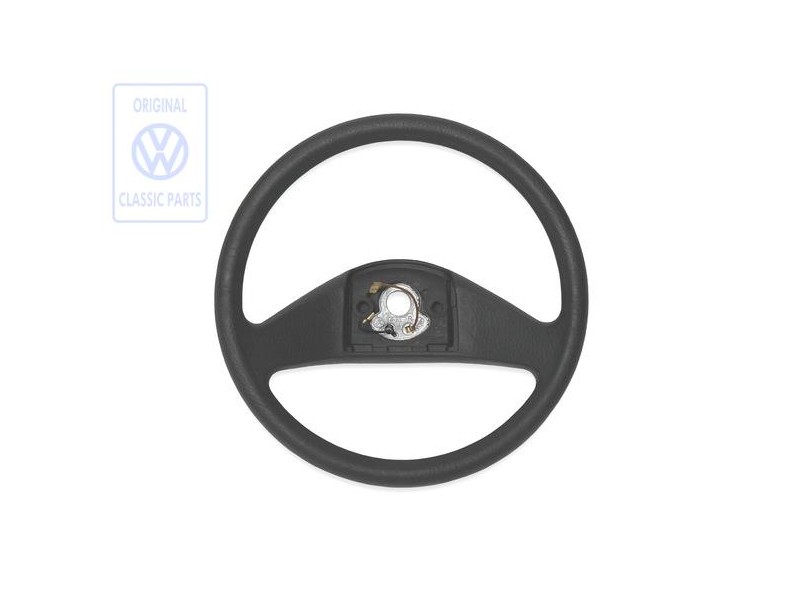 Γνήσιο VW Τιμόνι Σατινέ Μαύρο - 867419091L 01C