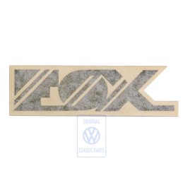 Γνήσιο VW Επιγραφή Μεμβράνης Σατινέ Μαύρο - 871853750B 01C