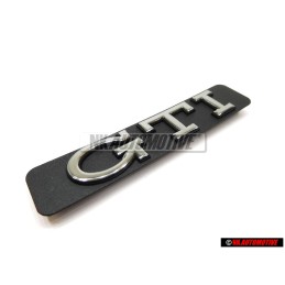 Γνήσιο VW GTI Πλαϊνό Σήμα Έμβλημα Χρωμέ - 1H6853714C Z10