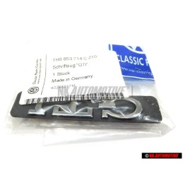 Γνήσιο VW GTI Πλαϊνό Σήμα Έμβλημα Χρωμέ - 1H6853714C Z10
