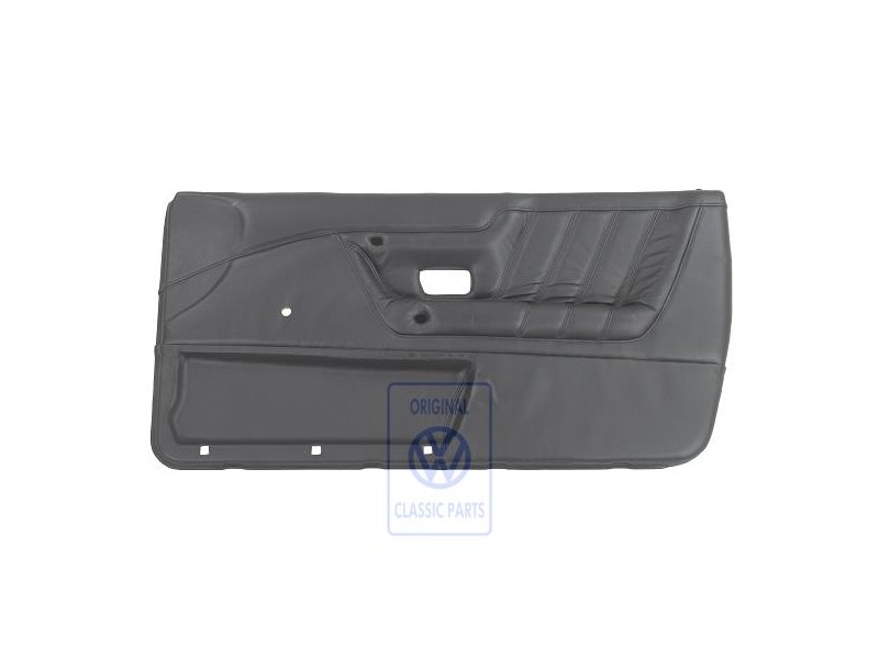 Γνήσιο VW Επένδυση Πόρτας (Δέρμα) Μαύρο - 535867012H 1BX