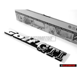 Γνήσιο VW GOLF GTI Οπίσθιο Σήμα Έμβλημα Χρωμέ - 1H6853687ADZ10