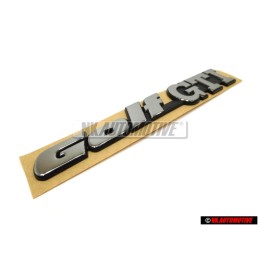 Γνήσιο VW GOLF GTI Οπίσθιο Σήμα Έμβλημα Χρωμέ - 1H6853687ADZ10