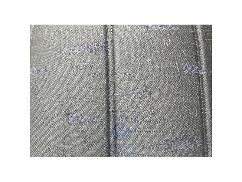 Γνήσιο VW Επένδυση Καθίσματος (Ύφασμα) Μαύρο - 535881405P DAF