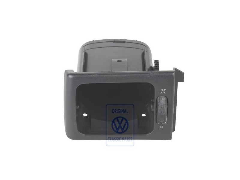 Γνήσιο VW Περίβλημα Για Το Ακροφύσιο Αέρ Σατινέ Μαύρο - 536819705A 01C