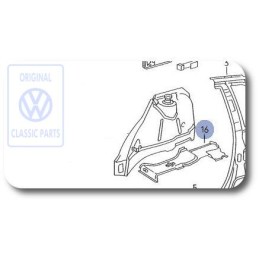 Γνήσιο VW Ενίσχυση Για Θόλο Τροχού - 535803428C