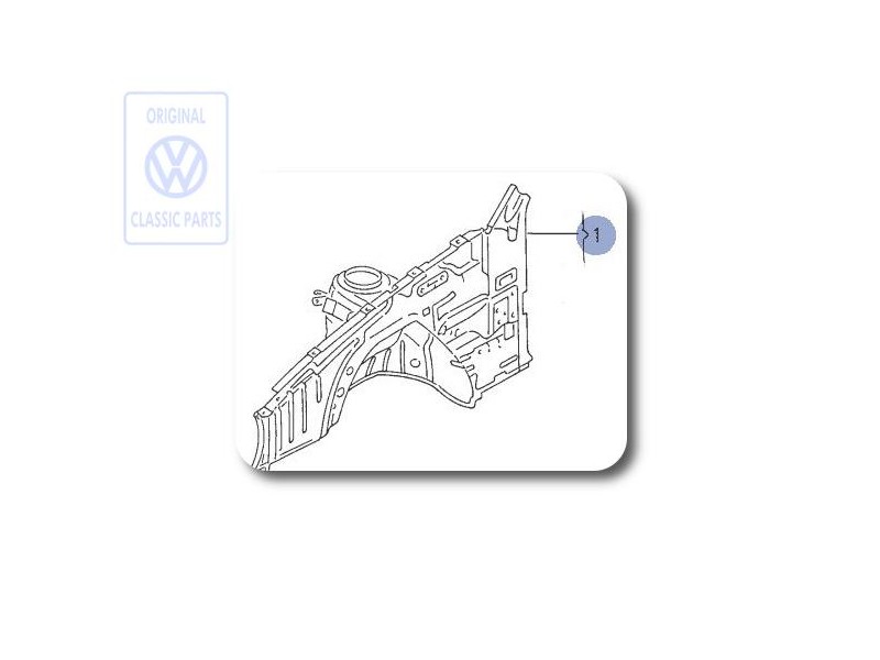 Γνήσιο VW Θόλος Τροχού - 535809101E