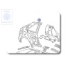 Γνήσιο VW Πλαϊνό Τμήμα Εσωτερικά - 535809404E