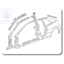 Γνήσιο VW Ενίσχυση Για Την Κολόνα Β. 