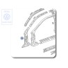 Γνήσιο VW Ενίσχυση Για Την Κολόνα A - 535809621C