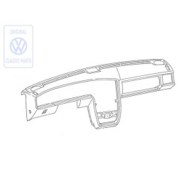 Γνήσιο VW Ταμπλό Μαύρο - 535857003H 4FB