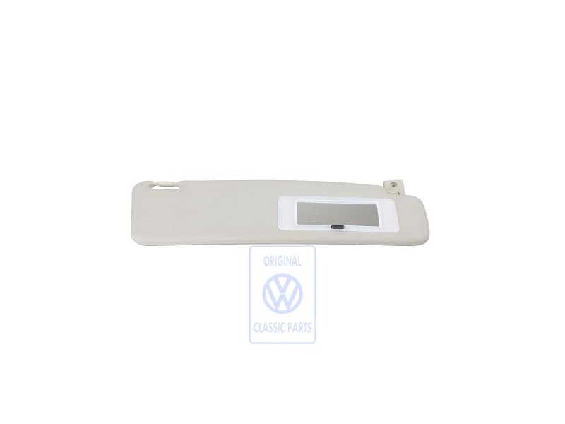 Γνήσιο VW Σκιάδιο Με Φωτιζόμενο Καθρέφτη Γκρι Pastell - 535857552 6FD
