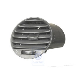Γνήσιο VW Ακροφύσιο Αέρα Σατινέ Μαύρο - 1C0819704A 01C