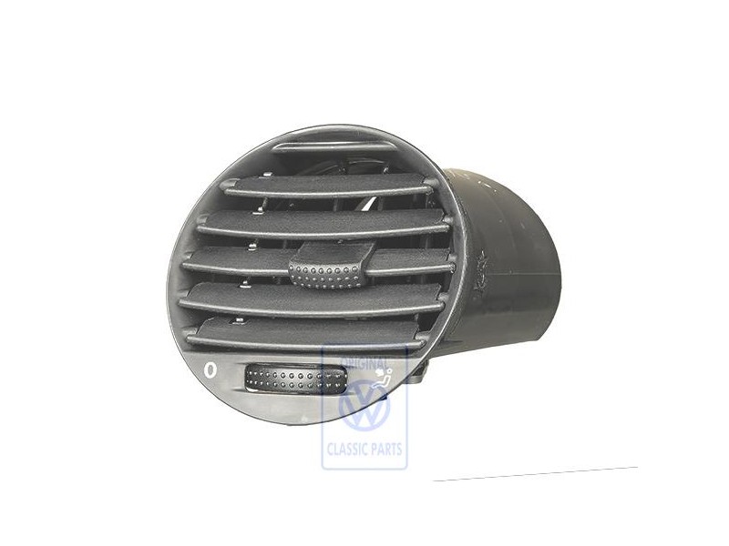 Γνήσιο VW Ακροφύσιο Αέρα Σατινέ Μαύρο - 1C0819704A 01C