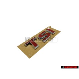 Γνήσιο VW TSI Οπίσθιο Σήμα Έμβλημα Κόκκινο - 3AA853675C GQF