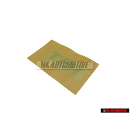 Γνήσιο VW TDI Οπίσθιο Σήμα Έμβλημα Χρωμέ Κόκκινο - 3AA853675H GQF