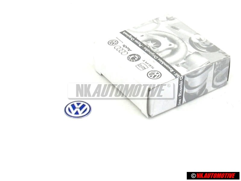 Γνήσιο VW Σήμα Για Κλειδί Μπλέ Άσπρο - 3B0837891 09Z