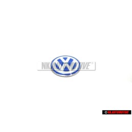 Γνήσιο VW Σήμα Για Κλειδί Μπλέ Άσπρο - 3B0837891 09Z