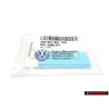 Γνήσιο VW Σήμα Για Κλειδί Μπλέ Άσπρο - 3B0837891 09Z