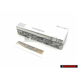 Γνήσιο VW PASSAT Οπίσθιο Σήμα Έμβλημα Χρωμέ - 3C8853687A 739
