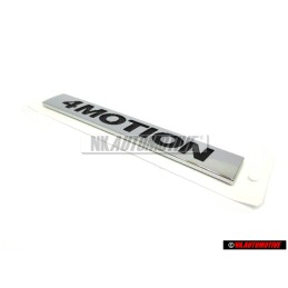 Γνήσιο VW 4MOTION Οπίσθιο Σήμα Έμβλημα Χρωμέ - 5K0853675S FXC