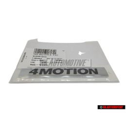 Γνήσιο VW 4MOTION Οπίσθιο Σήμα Έμβλημα Χρωμέ - 5K0853675S FXC