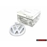 Γνήσιο VW Εμπρόσθιο Σήμα Έμβλημα Μάσκας Ασημί - 600853601