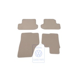 Γνήσιο VW 1 Σετ Πατάκια Nutria Μπεζ - 5C2863011D ICK