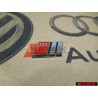 Γνήσιο Audi S2 Πλακέτα Σήμα Έμβλημα Τιμονιού Χρωμέ Κόκκινο - 893419685