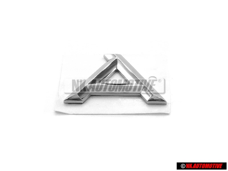 Γνήσιο Audi A Οπίσθιο Σήμα Έμβλημα Χρωμέ - 4D0853741 2ZZ