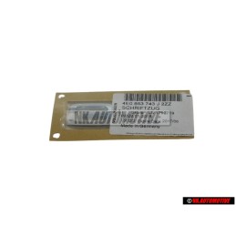Γνήσιο Audi 3.0 Οπίσθιο Σήμα Έμβλημα Χρωμέ - 4E0853743J 2ZZ