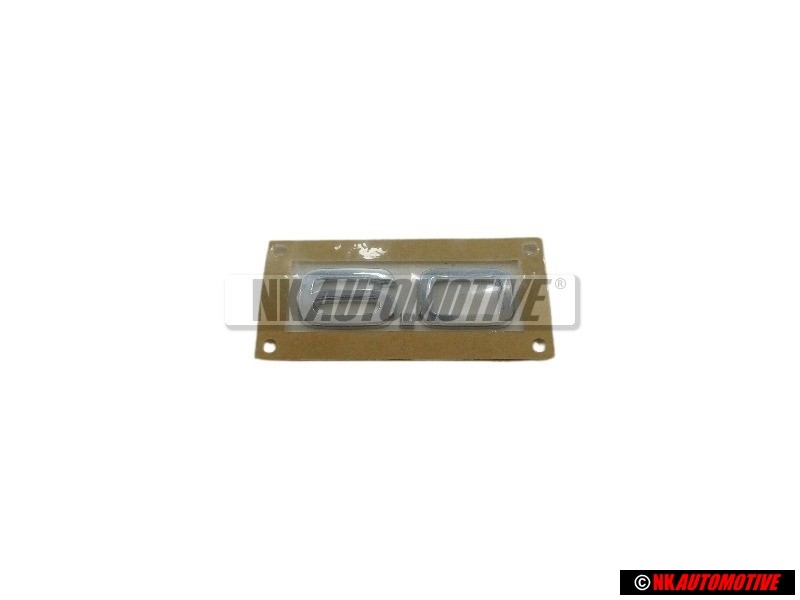 Γνήσιο Audi 6.0 Οπίσθιο Σήμα Έμβλημα Χρωμέ - 4E0853743M 2ZZ