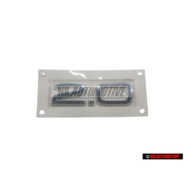 Γνήσιο Audi 2.0 Οπίσθιο Σήμα Έμβλημα Χρωμέ - 8E0853743C 2ZZ