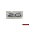 Γνήσιο Audi 2.0 Οπίσθιο Σήμα Έμβλημα Χρωμέ - 8E0853743C 2ZZ