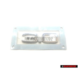 Γνήσιο Audi 3.0 Οπίσθιο Σήμα Έμβλημα Χρωμέ - 8H0853743G 2ZZ