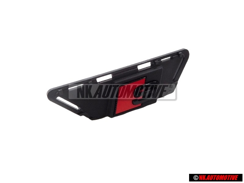 Γνήσιο Audi S6 Εμπρόσθιο Σήμα Έμβλημα Μάσκας Μάυρο Κόκκινο - 4K0853736G T94