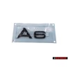Γνήσιο Audi A6 Οπίσθιο Σήμα Έμβλημα Μάυρο - 4F0853741B T94