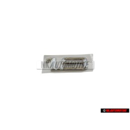 Γνήσιο Audi 1.9 Οπίσθιο Σήμα Έμβλημα Χρωμέ - 8A0853743B 2ZZ