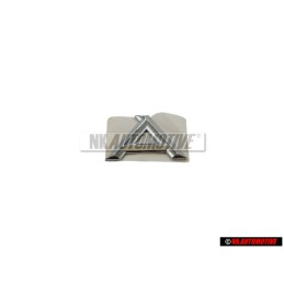 Γνήσιο Audi A Οπίσθιο Σήμα Έμβλημα Χρωμέ - 8D5853741 2ZZ