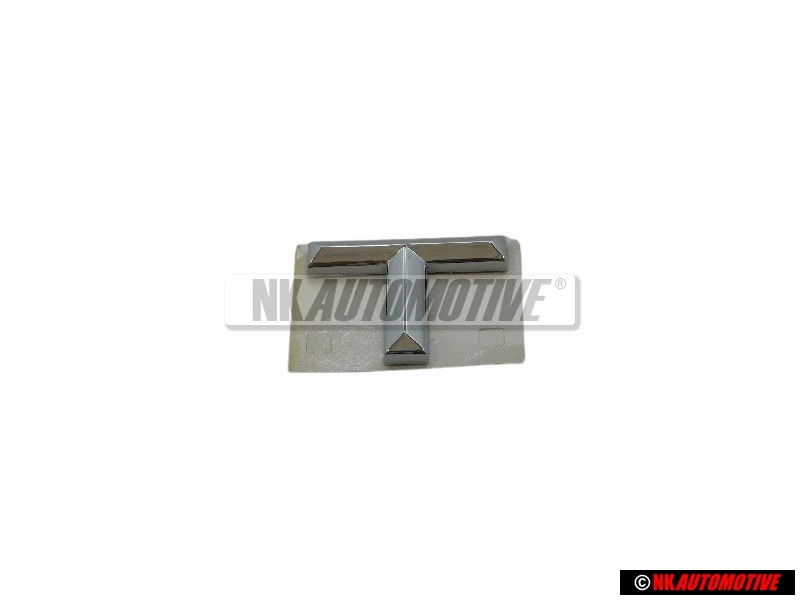 Γνήσιο Audi T Οπίσθιο Σήμα Έμβλημα Χρωμέ - 8D5853737A 2ZZ