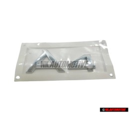 Γνήσιο Audi A4 Οπίσθιο Σήμα Έμβλημα Χρωμέ - 8E0853741 2ZZ