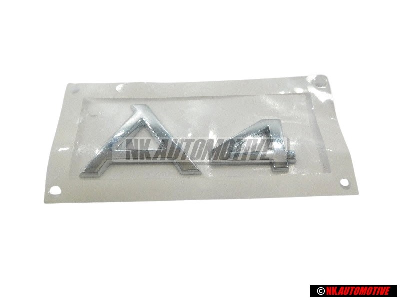 Γνήσιο Audi A4 Οπίσθιο Σήμα Έμβλημα Χρωμέ - 8E0853741 2ZZ