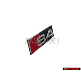 Γνήσιο Audi S4 Εμπρόσθιο Σήμα Έμβλημα Μάσκας - 8E0853736D 2ZZ