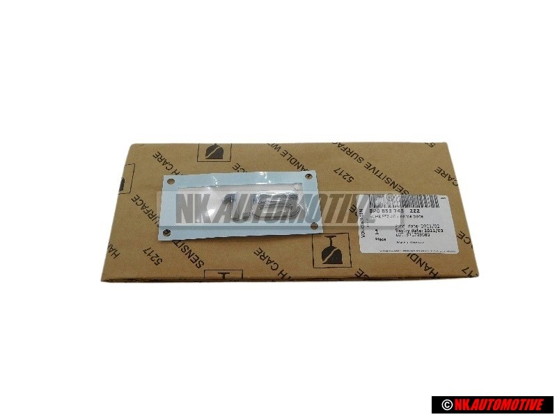 Γνήσιο Audi 1.6 Οπίσθιο Σήμα Έμβλημα Χρωμέ - 8P0853743 2ZZ