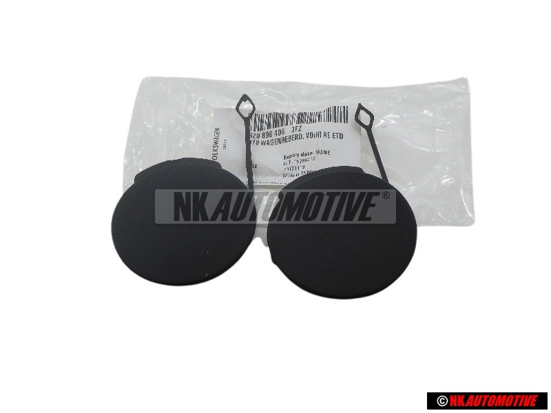 Γνήσιο Audi Κάλυμμα Μαύρο - 8Z0898406 3FZ
