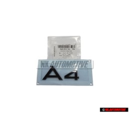 Γνήσιο Audi A4 Οπίσθιο Σήμα Έμβλημα Μάυρο - 8W0853741 T94