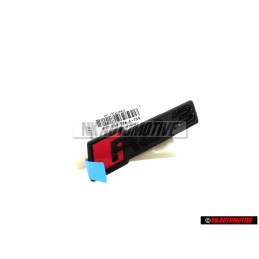 Γνήσιο Audi RS3 Εμπρόσθιο Σήμα Έμβλημα Μάσκας Μάυρο Κόκκινο - 8Y0853736A T94