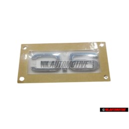 Γνήσιο Audi 3.6 Οπίσθιο Σήμα Έμβλημα Χρωμέ - 4L0853743A 2ZZ