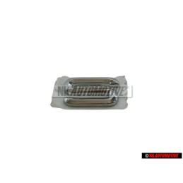 Γνήσιο Audi S Οπίσθιο Σήμα Έμβλημα Χρωμέ - 4A5853745D 2ZZ