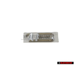Γνήσιο Audi 1.6 Οπίσθιο Σήμα Έμβλημα Χρωμέ - 8D0853743 2ZZ